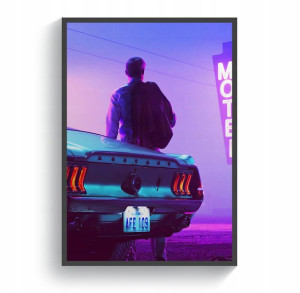 Plakat filmowy Drive 60x90 cm Gosling Ryan Film