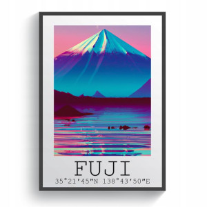 FUJI Japonia plakat 40x60 nowoczesny do salonu