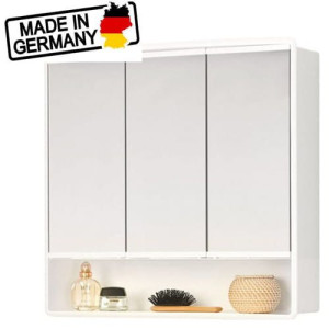 Szafka łazienkowa z lustrem LYMO 58x49x14,7 biała