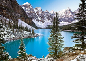 CASTORLAND Puzzle 1000el. Jewel of the Rockies, Canada - Kanadyjskie Jezior