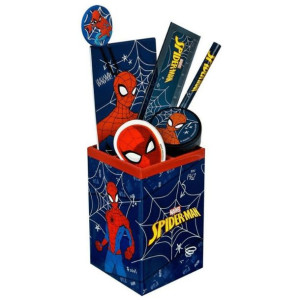 Zestaw przyborów szkolnych SPIDERMAN 7 el.