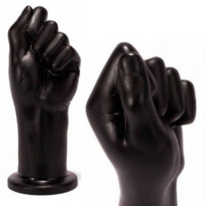 Czarne Dildo Pięść 26cm Lovetoy X-MEN
