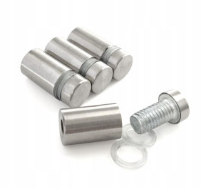 Dystanse metalowe Ø 12 mm do tabliczek adresowych