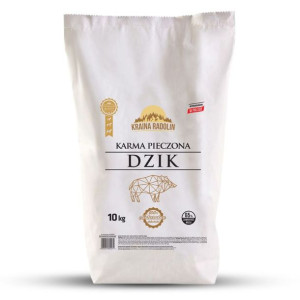 Kraina Radolin karma sucha pieczona dzik 10 kg