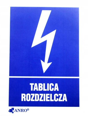 Naklejka Tabliczka "tablica Rozdzielcza"