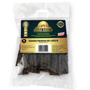 Radonik PREMIUM przysmak dla psa Królik 80g