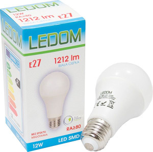 Źródło Led E27 12w 1212lm 230v 3000k Barwa Ciepła