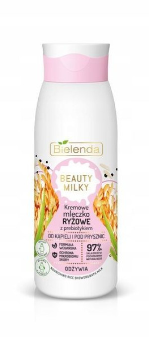 Bielenda Beauty Milk Mleczko Ryżowe Do Kąpieli