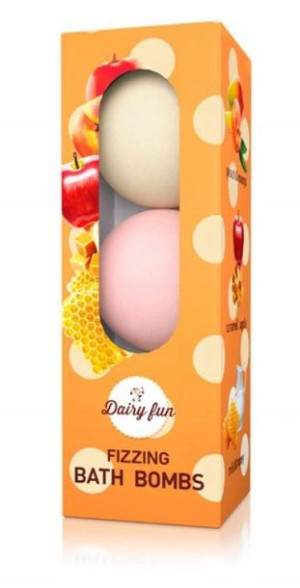 Delia Kule Do Kąpieli Musujące Dairy Fun 3 X 100 G