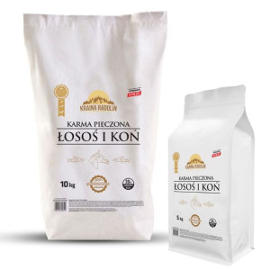 Kraina Radolin karma sucha pieczona koń 10kg+1,2kg