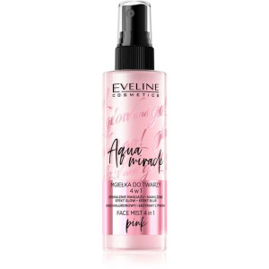 Eveline Glow and Go! Aqua Miracle 4w1 mgiełka utrwalająca do twarzy 02 Pink