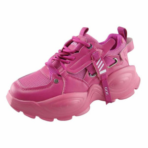 Sneakersy damskie GOE LL2N4019 skóra fuksja r.38