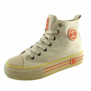 Trampki damskie BIG STAR LL274187 beżowe r.38
