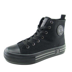 Trampki damskie BIG STAR LL274189 czarne r.38