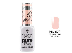 PURE CREAMY Lakier hybrydowy Powder Pink 8 ml No 073 Victoria Vynn