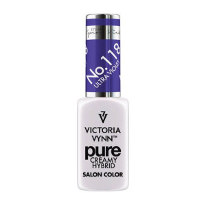 PURE CREAMY Lakier hybrydowy Ultra Violet 8 ml No 118 Victoria Vynn