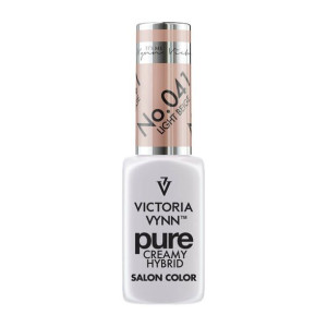 PURE CREAMY Lakier hybrydowy Light Beige 8 ml No 041 Victoria Vynn