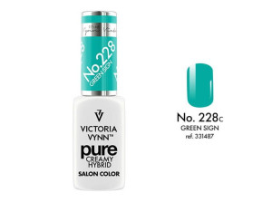 PURE CREAMY Lakier Hybrydowy 8 ml No 228 Green Sign Victoria Vynn