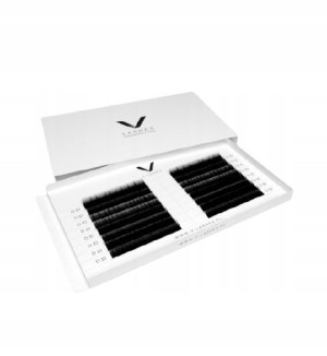 V-LASHES Rzęsy Objętościowe Skręt D Gr.0,07 9 mm