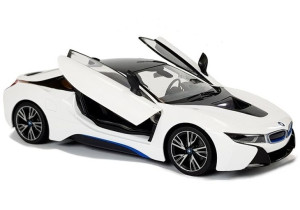 BMW i8 samochód zdalnie sterowany otwierane drzwi