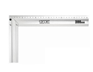 Topex Kątownik Stolarski 500mm Aluminiowy