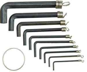 Vorel Klucze Sześciokątne / Hex 1-10mm Kpl. 10 Szt. 56390