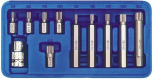 Vorel Końcówki Spline M5-m12 Kpl. 11szt. 66770