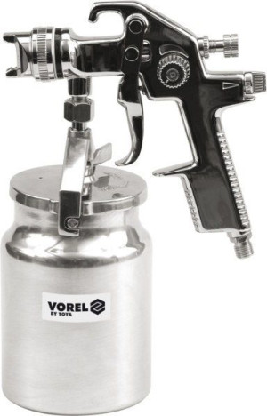 Vorel Pistolet Lakierniczy Hvlp 1000ml Z Dolny Zbiornikiem 80901