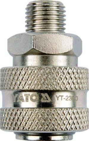Yato Szybkozłączka Żeńska Gwint Zewnętrzny 1/4" 2390