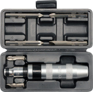 Yato Wkrętak Udarowy + Bity 6szt. 2802