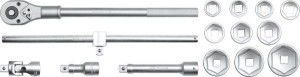 Yato Klucze Nasadowe 15 Elem. 3/4" 1334