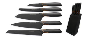Fiskars Zestaw 5 Noży W Bloku Edge