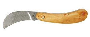 Nóż Monterski - Sierpak 180mm Drewniana Rączka