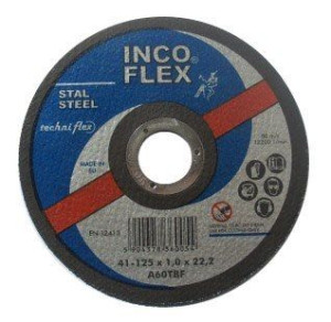 Incoflex Tarcza Do Cięcia Metalu 115 X 1,0 X 22,2mm