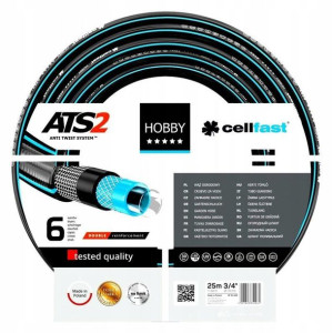 Cellfast Wąż Ogrodowy Hobby Ats2 Rozmiar: 1/2" Długość: 50 M