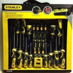 Stanley Wkrętak Kpl.42cz.+torba