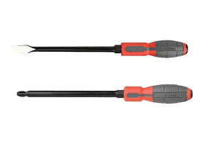 Kuźnia Wkrętaki Ślusarskie Komplet 3szt. Krzyżowe Ph2,ph4, Płaski 1,2x8mm