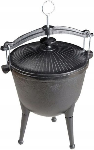 Grill Żeliwny Kociołek Myśliwski Mg629