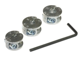 Wolfcraft Ograniczniki Głębokości Komplet 3szt. 6/8/10mm