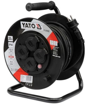 Yato Przedłużacz Bębnowy 30m 3 X 1,5mm2 Ip44 81053