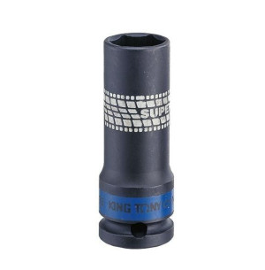King Tony Nasadka Długa Udarowa Cienkościenna 1/2" 17mm X 80mm 6-kąt Do Alu