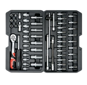 Yato Zestaw Kluczy 1/4" 56 Elem. 14501