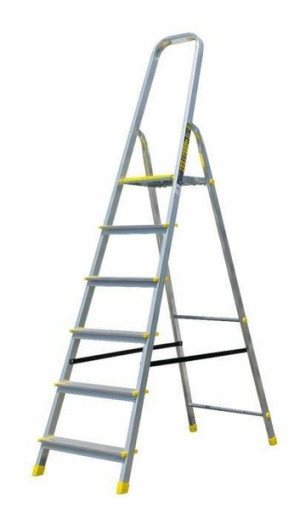 Bayersystem Drabina Aluminiowa 120kg 6 Stopni