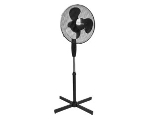 Wentylator Podłogowy Czarny 40cm