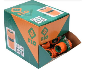 Flo Szybkozłącze Do Węża Ogrodowego 3/4" Z Funkcją Stop Box-30szt.