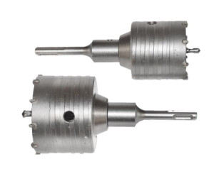 Awtools Korona Do Betonu Zestaw Fi=65mm+fi=80mm Uchwyt Sds Plus 100mm