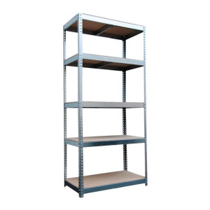 Metalkas Regał Magazynowy Stabil200 Skręcany 5 Półek 180x90x40 Cm 200kg