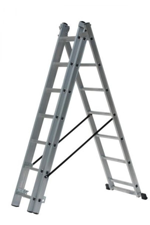 Awtools Drabina Aluminiowa 3x8 Stopni 150kg Adapatacja Na Schody