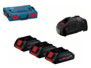 Bosch Akumulator 18v 3x4,0ah Gba Procore +ładowarka Gal1880cv + L-boxx 102