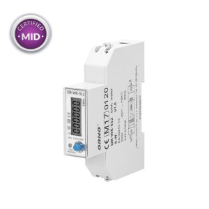 Orno 1-fazowy Licznik Energii Elekt.100a Mid